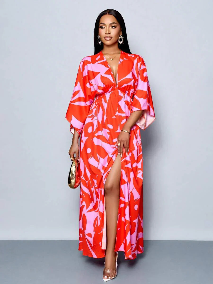 Amara | Graceful Floral Maxi Dress