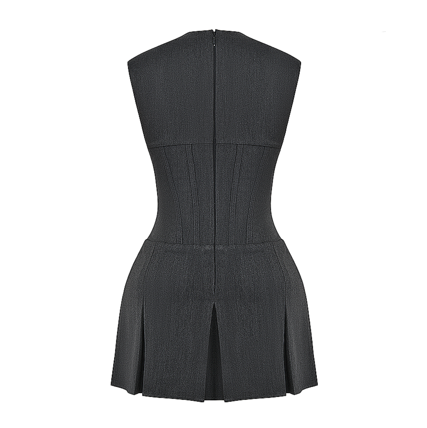 Mireille | Pleated Corset Mini Dress