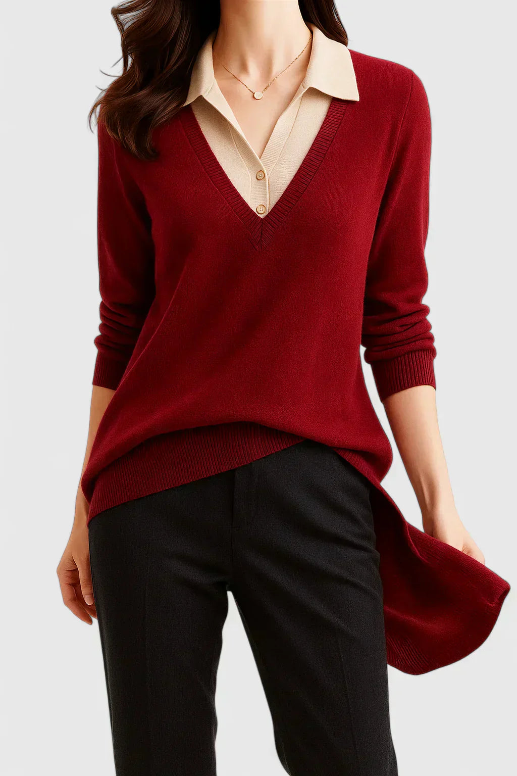 Jolie | Elegant Knit Sweater
