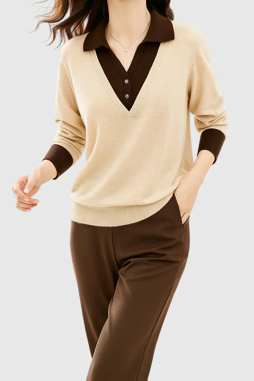 Jolie | Elegant Knit Sweater