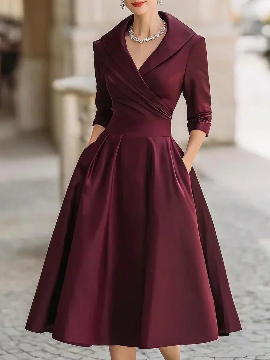 Clara | Luxurious Satin Gown