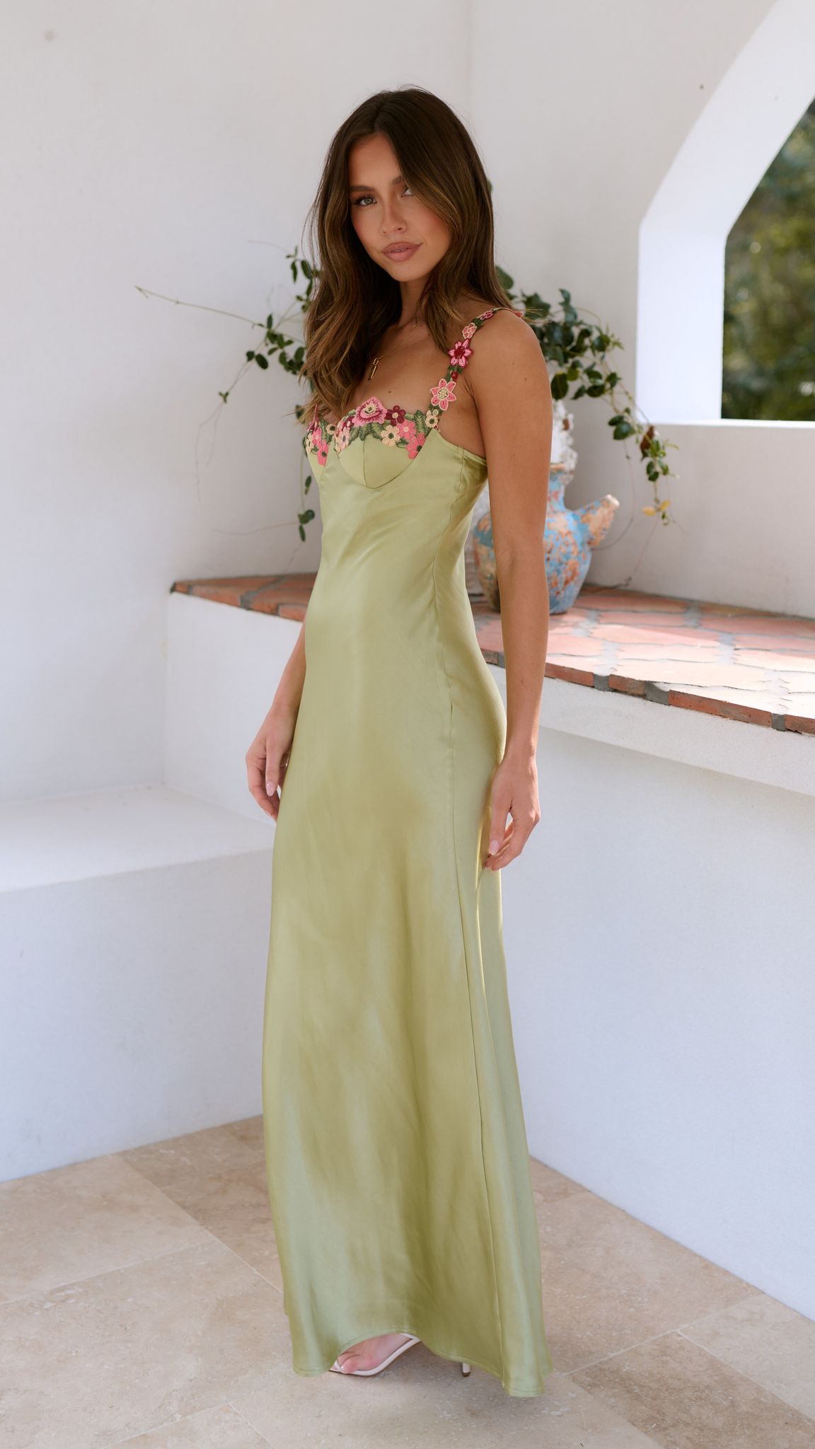 Chloe | Elegant Floral Maxi Dress