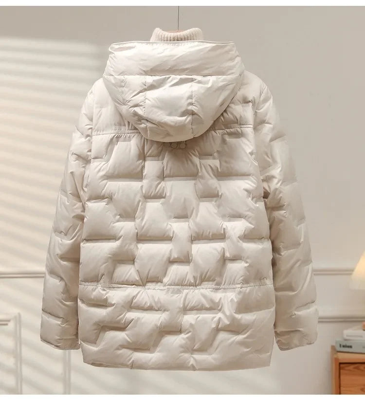 Livia | Quilted Hooded Winter Jacket