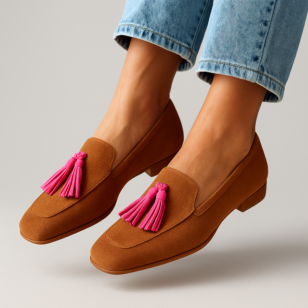 Rosalie | Luxurious Suede Loafers