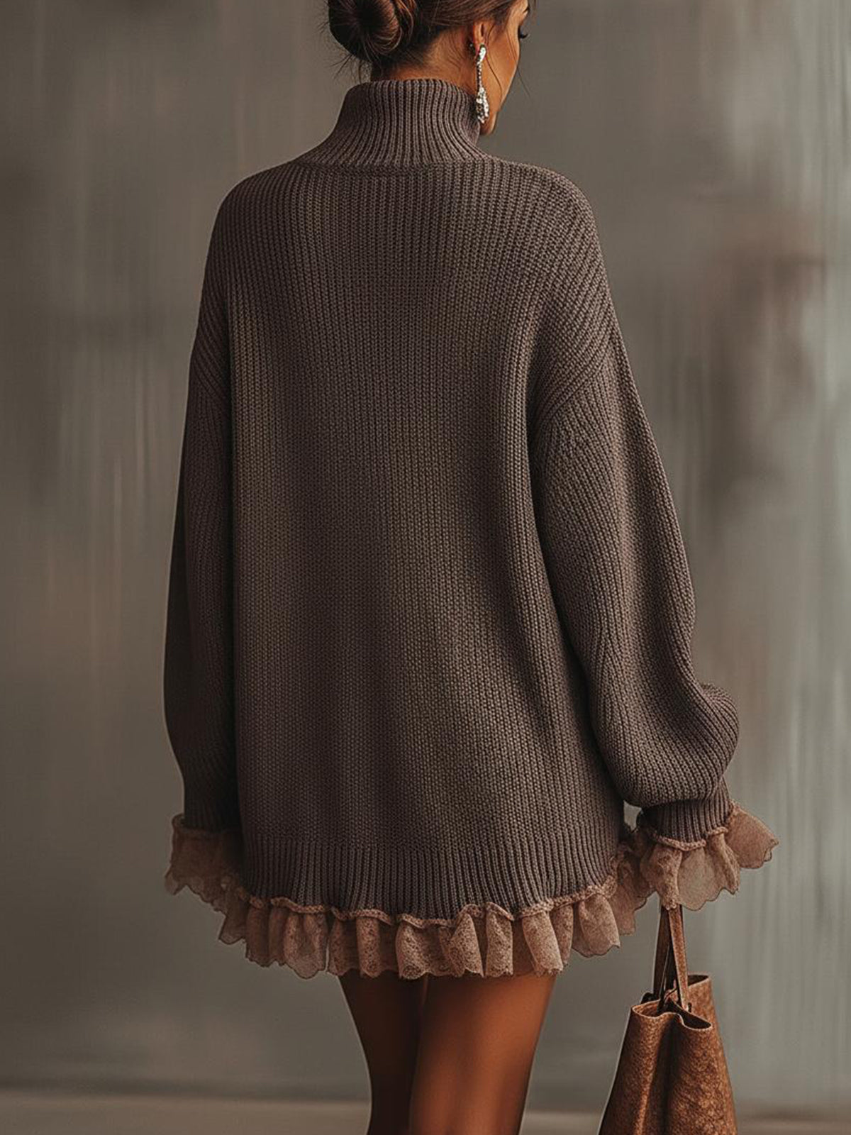 Jadyn | Ruffled Knit Dress