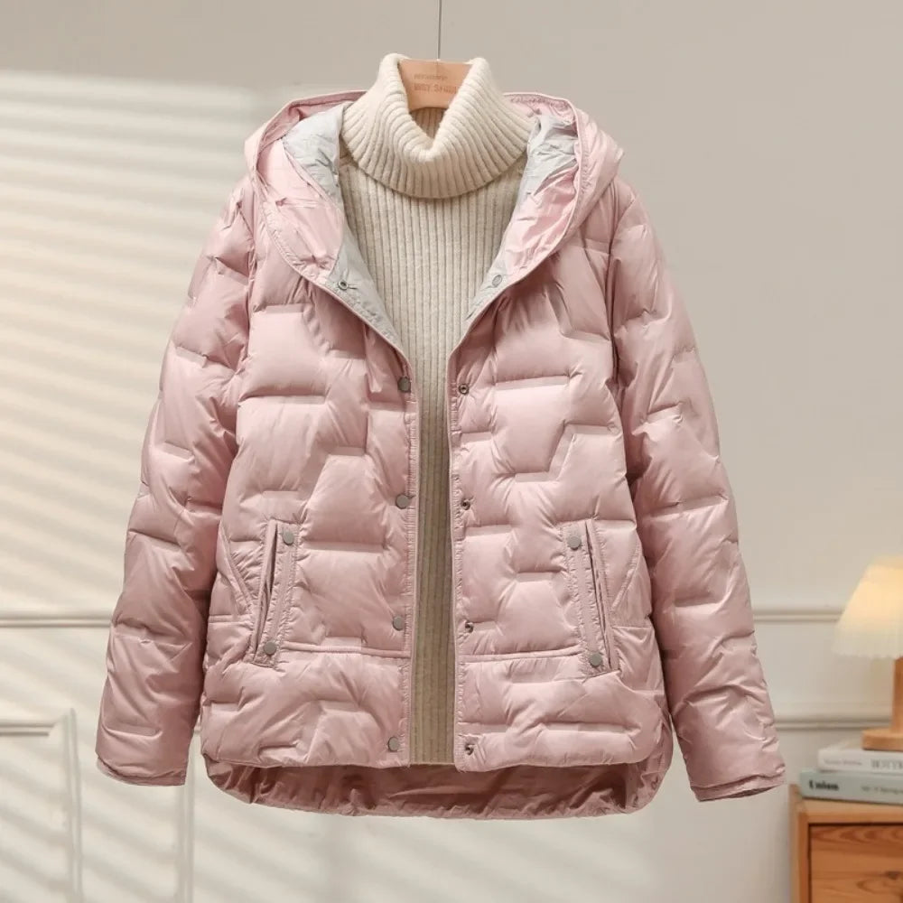 Livia | Quilted Hooded Winter Jacket