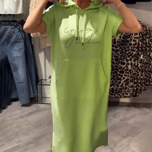 Gemma | Soft Jersey Hoodie Dress