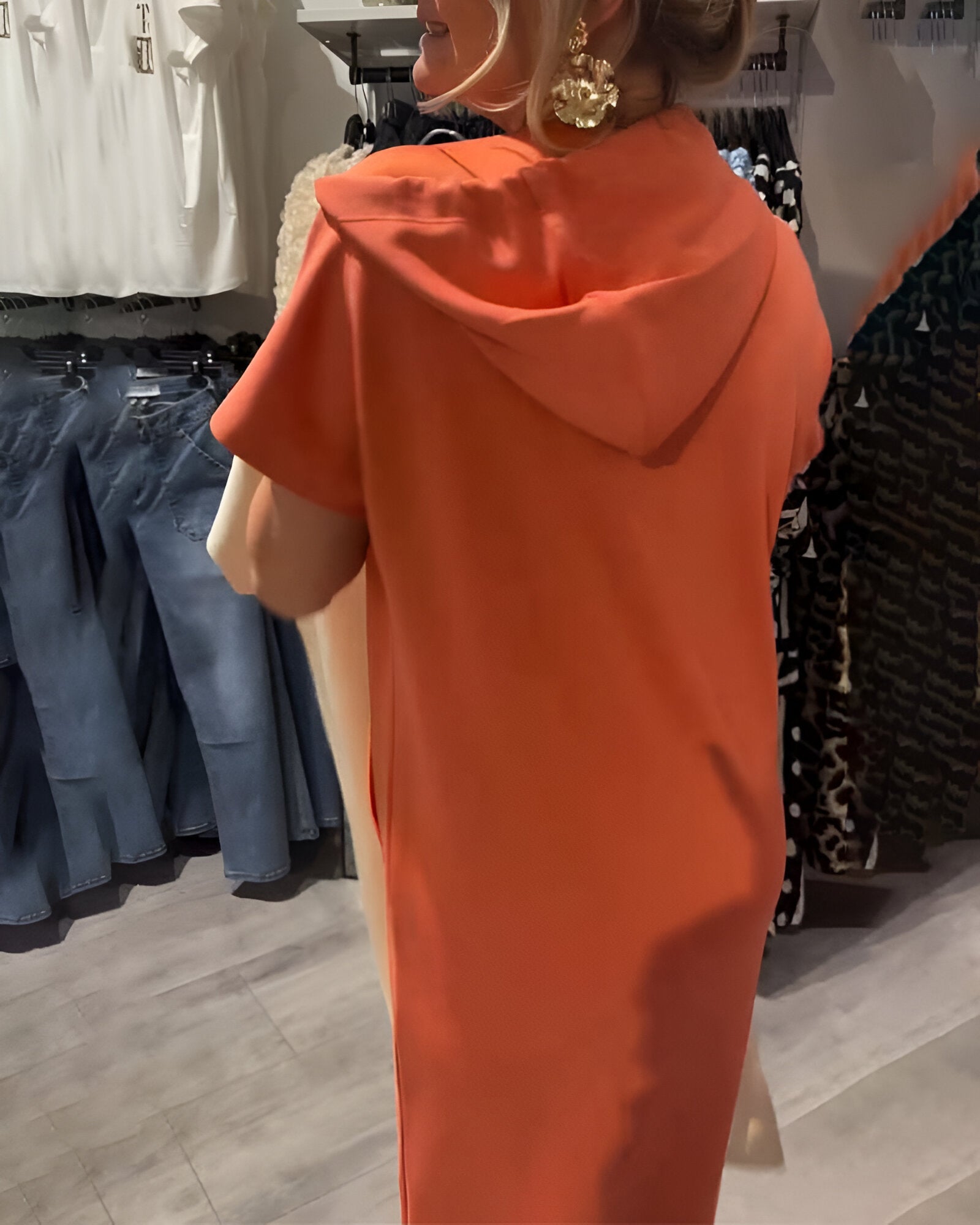 Gemma | Soft Jersey Hoodie Dress