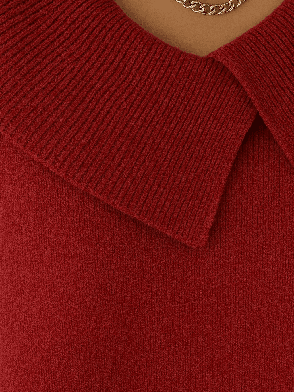 Lucia | Soft-Collared Knit Pullover