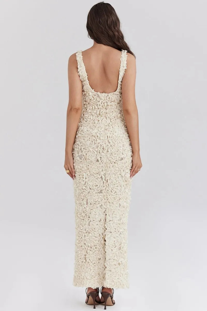 Catriona | Floral A-Line Maxi Dress