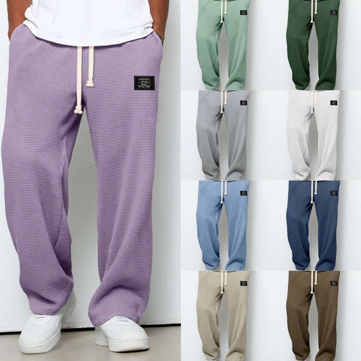 Samuel™ | Wide trousers with adjustable waistband