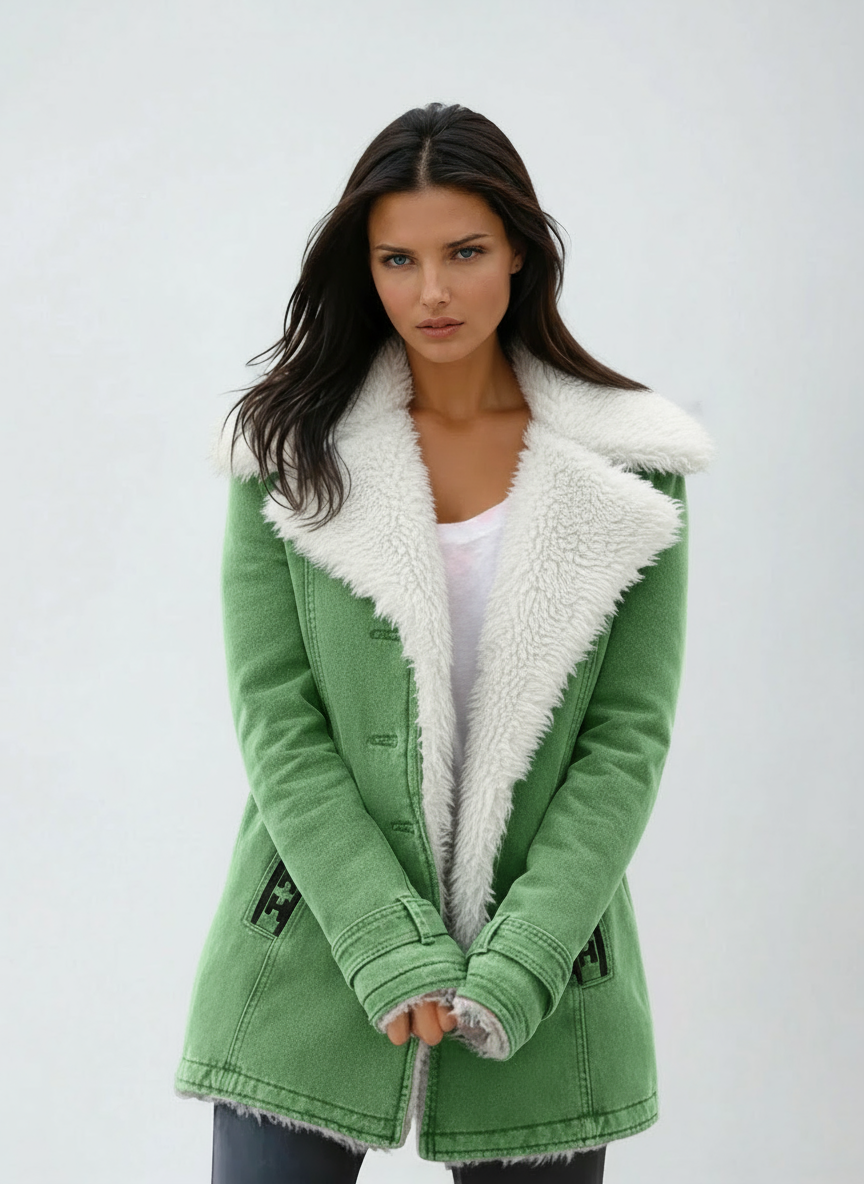 Amara | Wool Blend Winter Coat