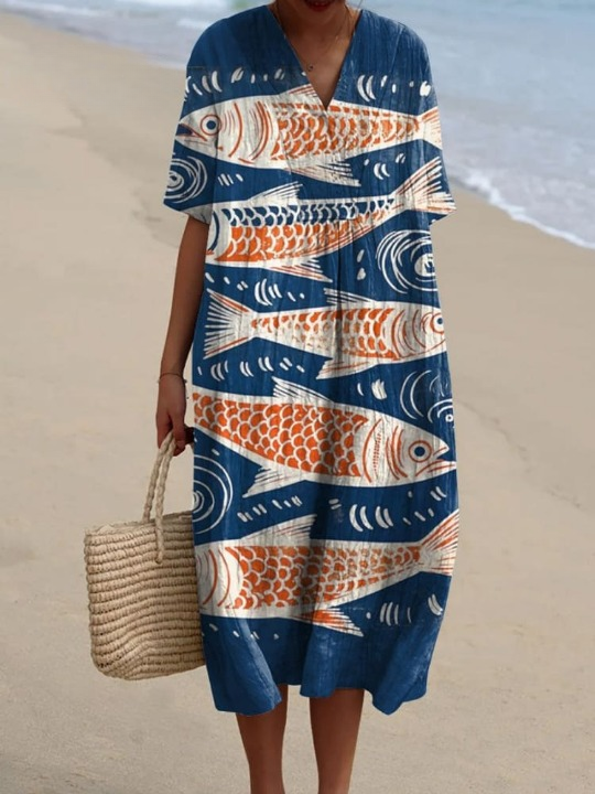 Agnes - Artistically Inspired Summer Dress