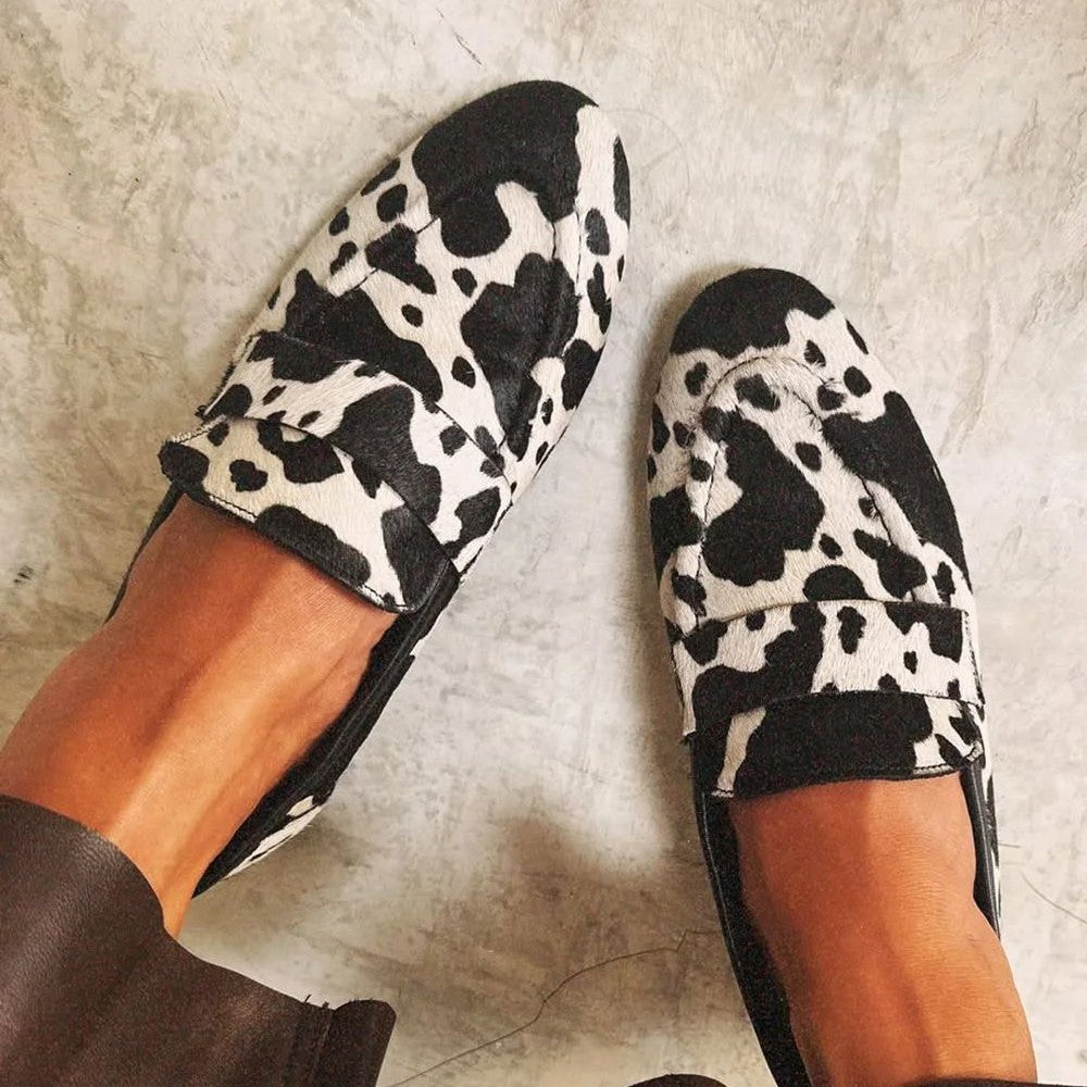 Brynn | Refined Animal Print Loafers