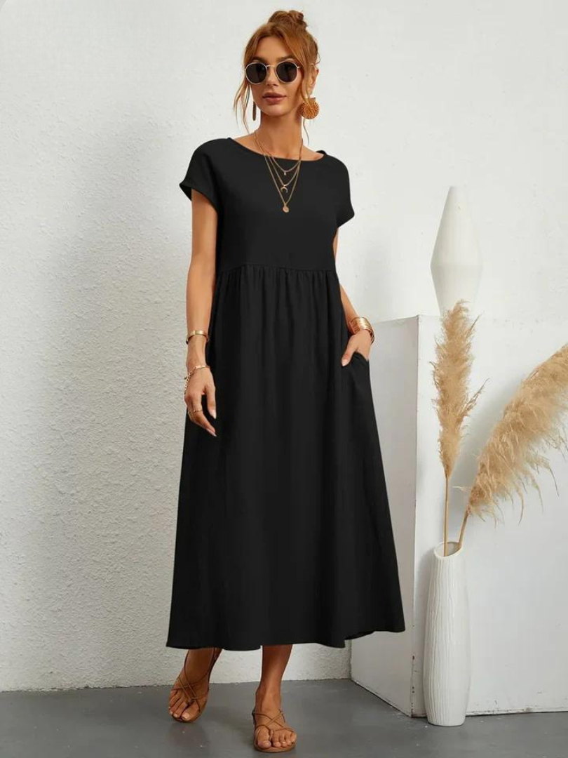 Charlene | Effortless Linen Dress