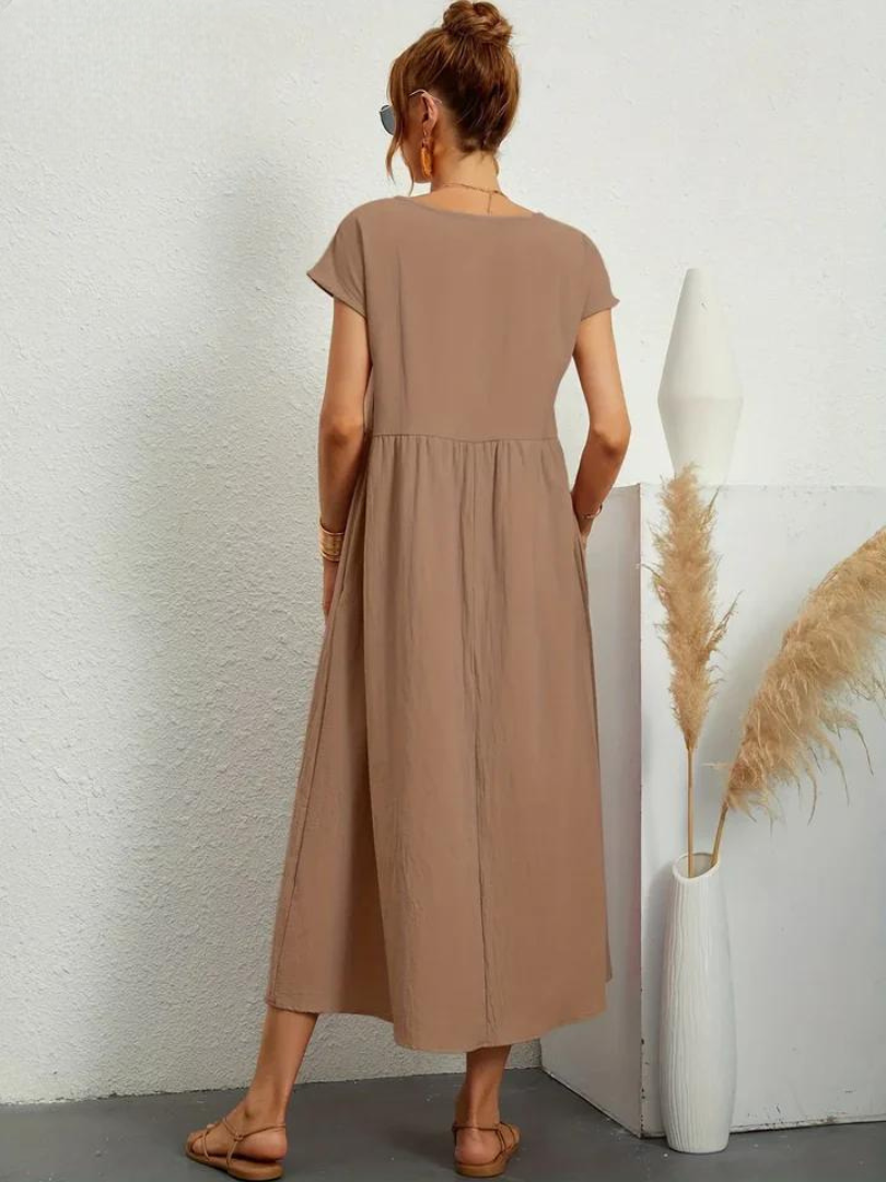 Charlene | Effortless Linen Dress