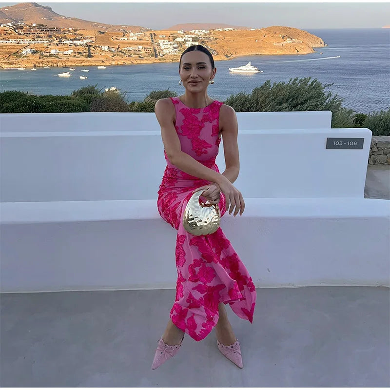 Amara | Elegant Floral Dress