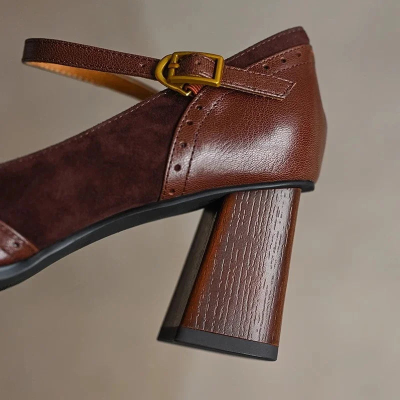 Seraphina | Timeless Leather Heels