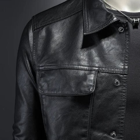 Harvey™ Classic Leather Jacket