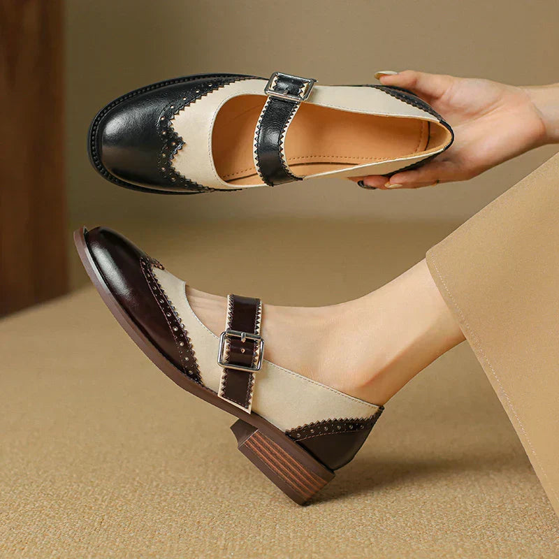 Elysia | Everyday Leather Mary Janes