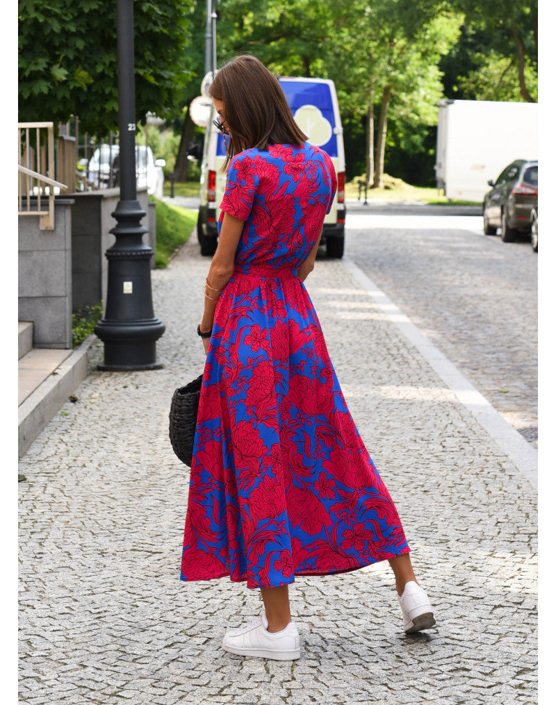 Yasmin | Elegant V-Neck Dress