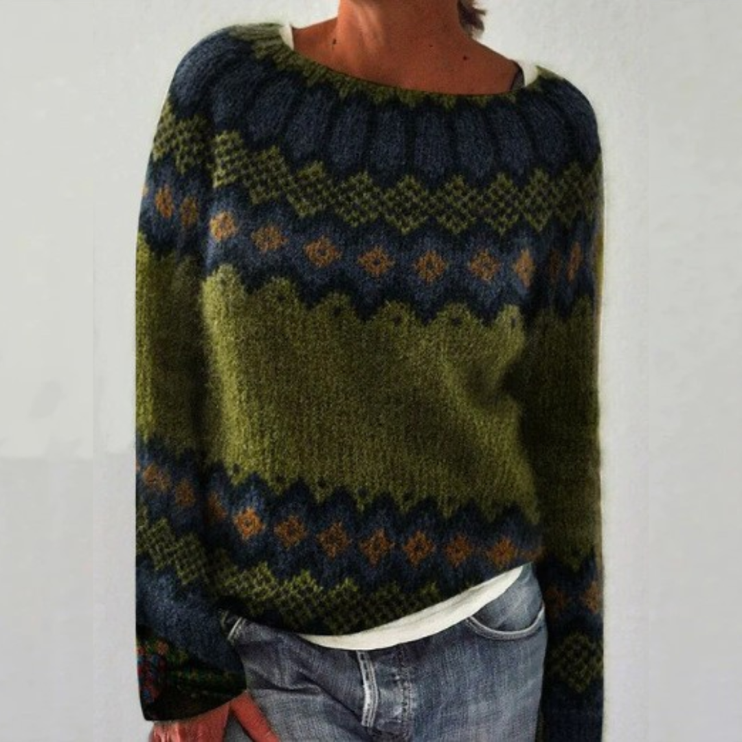 Vivienne | Soft Knit Retro Jumper