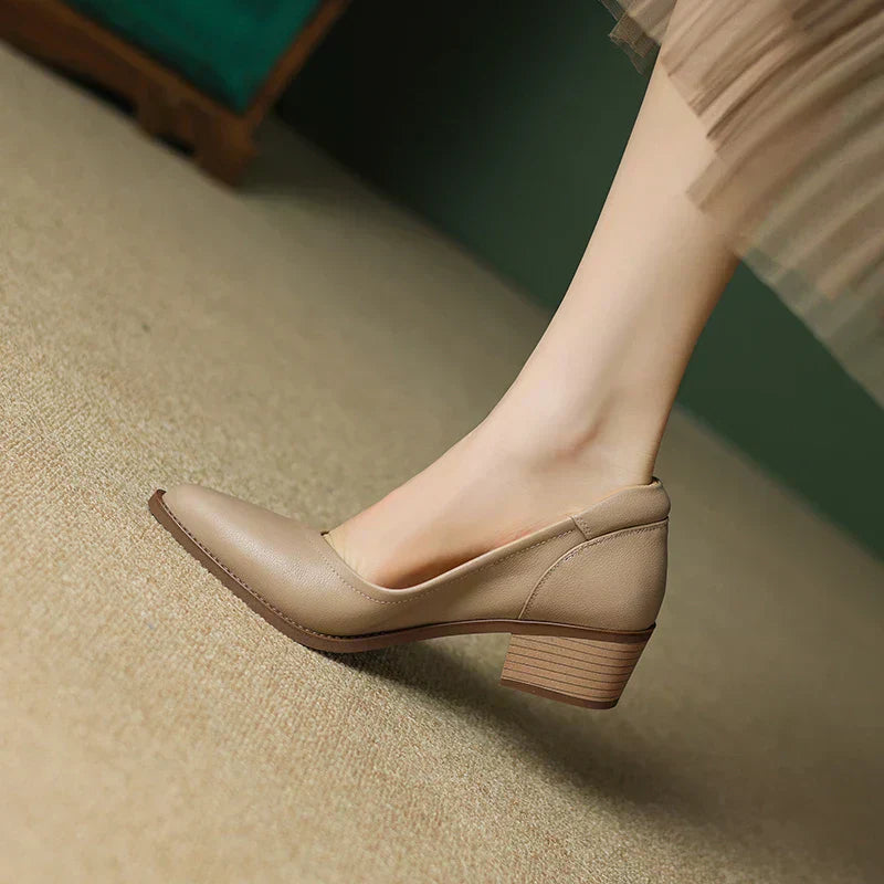 Amara | Elegant Mid-Heeled Shoes