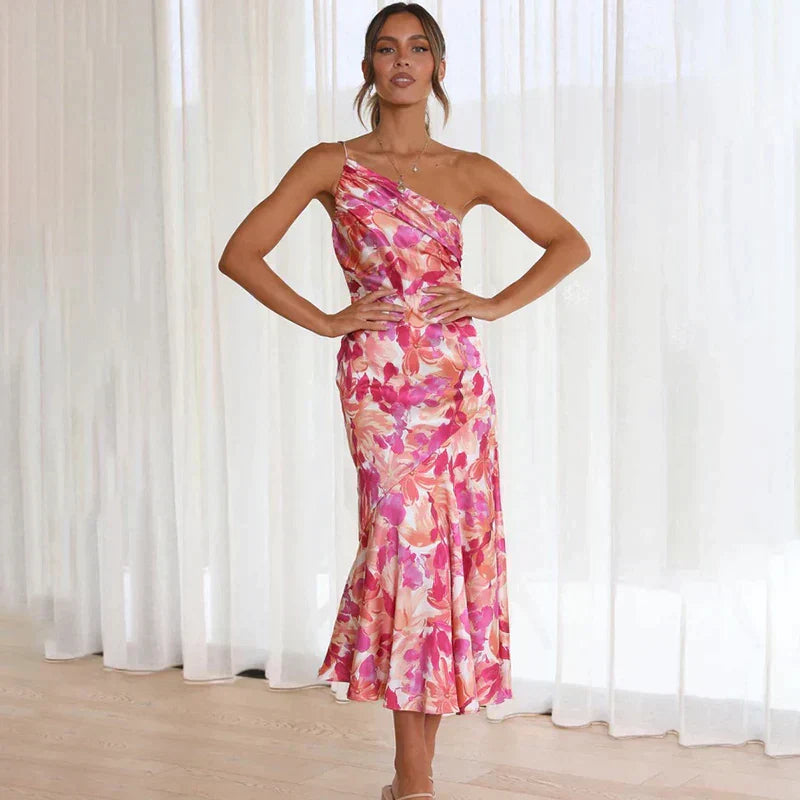 Isadora | Elegant One-Shoulder Gown