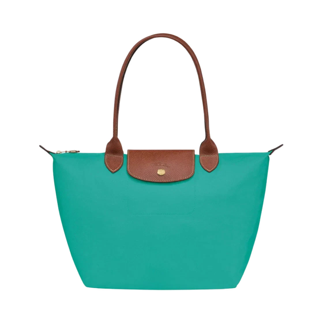 Longchamp - Large Le Pliage Tote, Turquoise