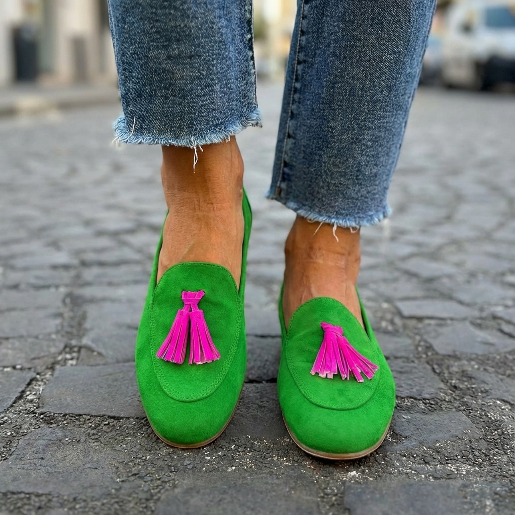 Mira | Elegant Tassel Loafers