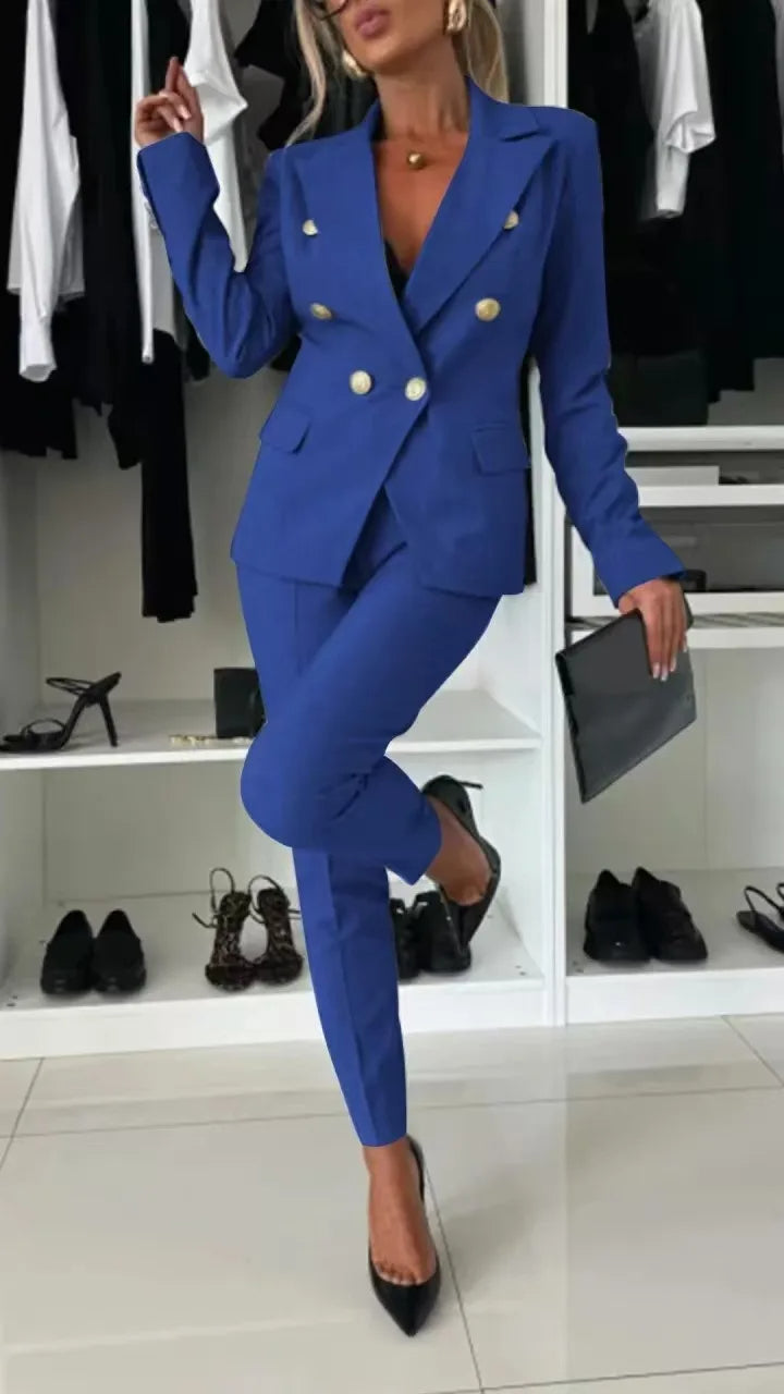 Elena | Tailored Double-Breasted Blazer