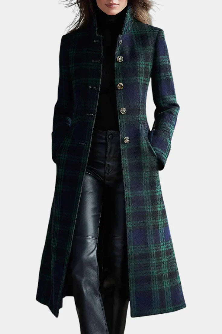 Mireille | Timeless Plaid Coat