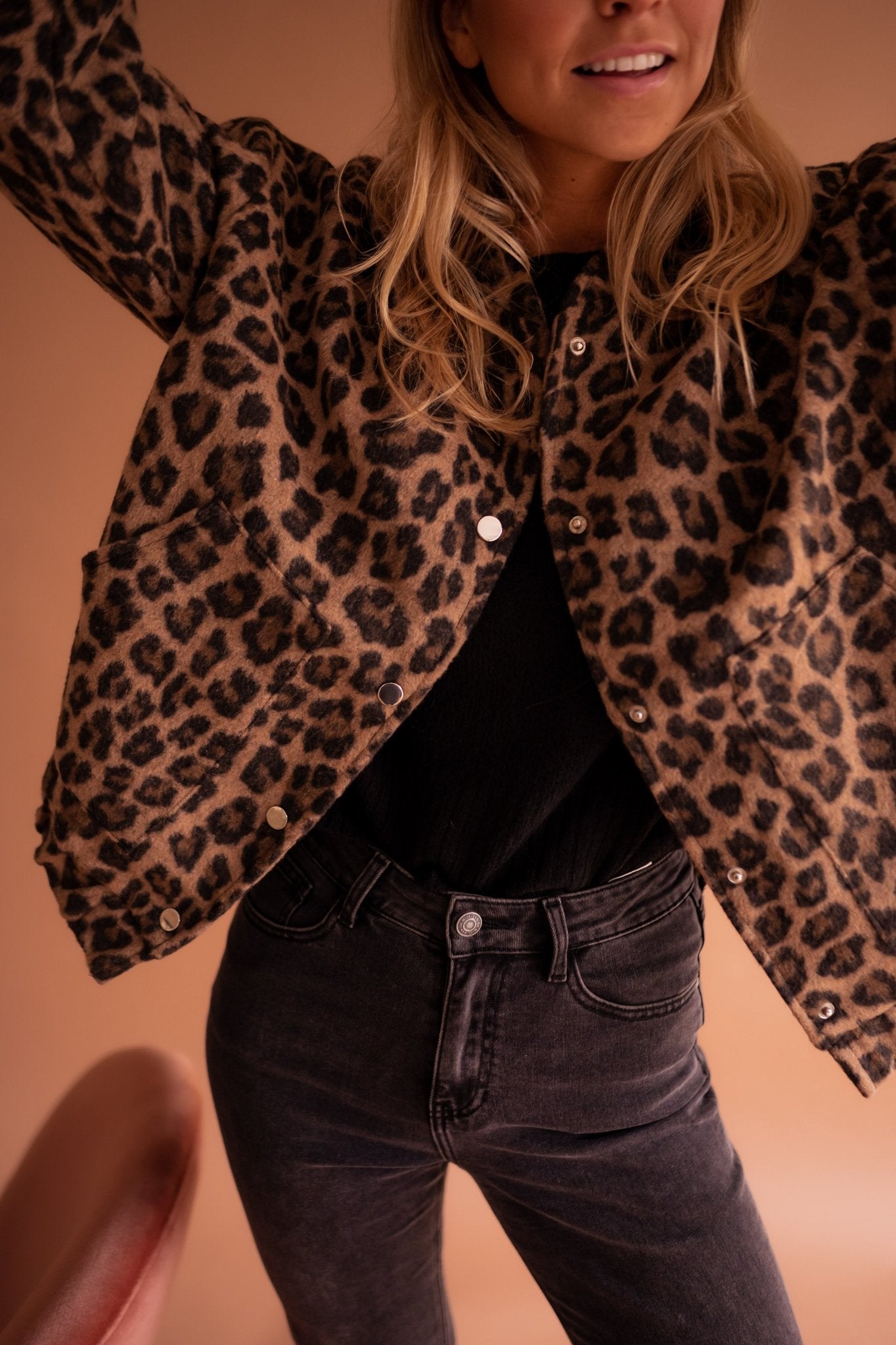 Juliette | Luxe Leopard Print Jacket