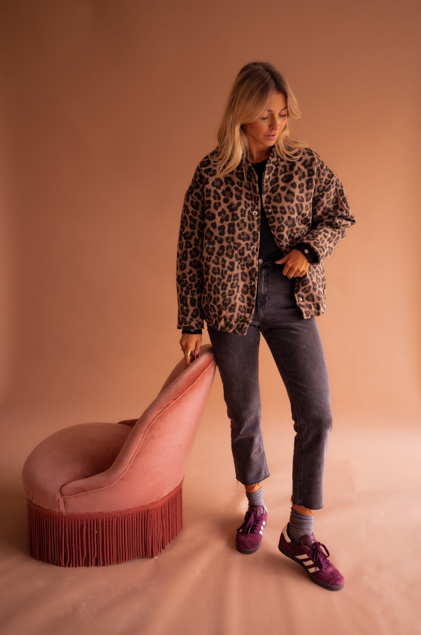Juliette | Luxe Leopard Print Jacket