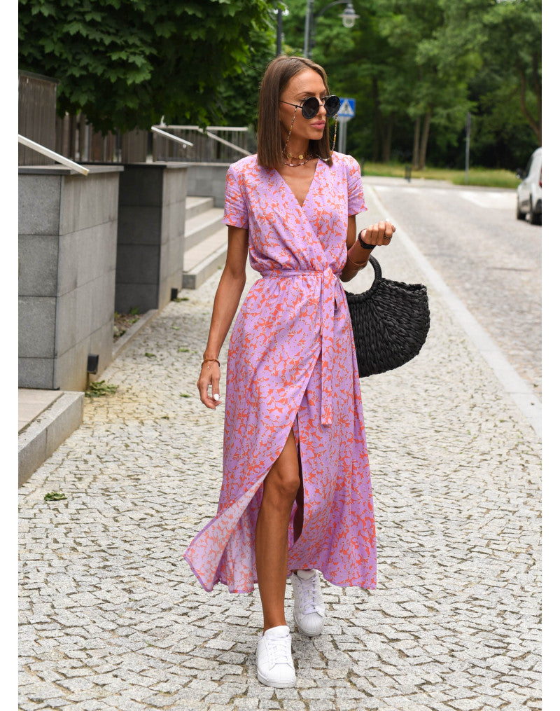 Yasmin | Elegant V-Neck Dress