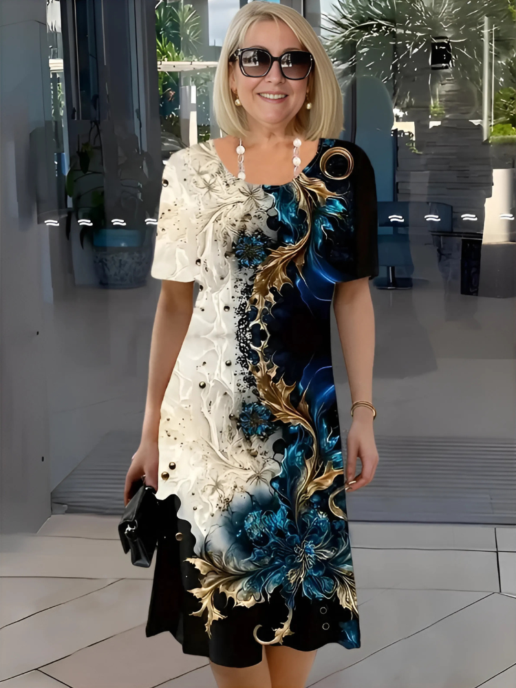 Rosalind | Effortless Floral Midi Dress