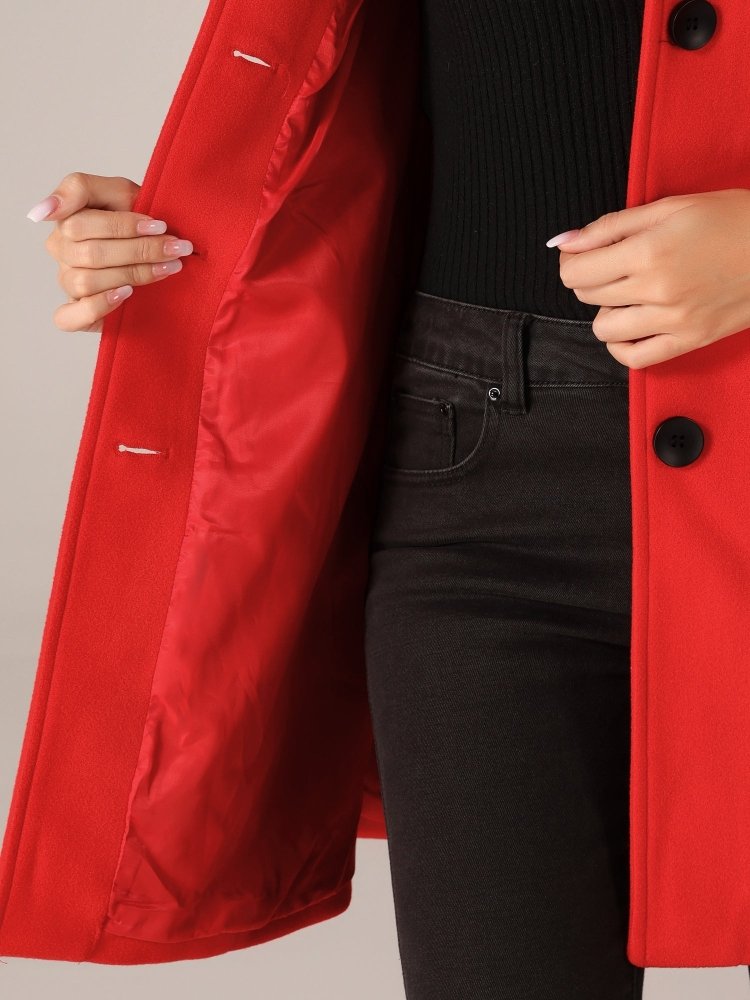 Helena | Single-Button Winter Coat